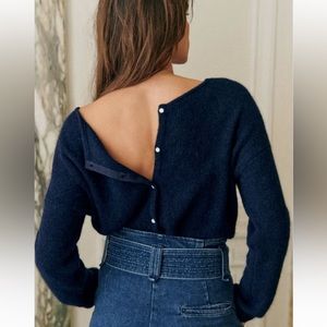 Sezane Gaspard in Navy sz S